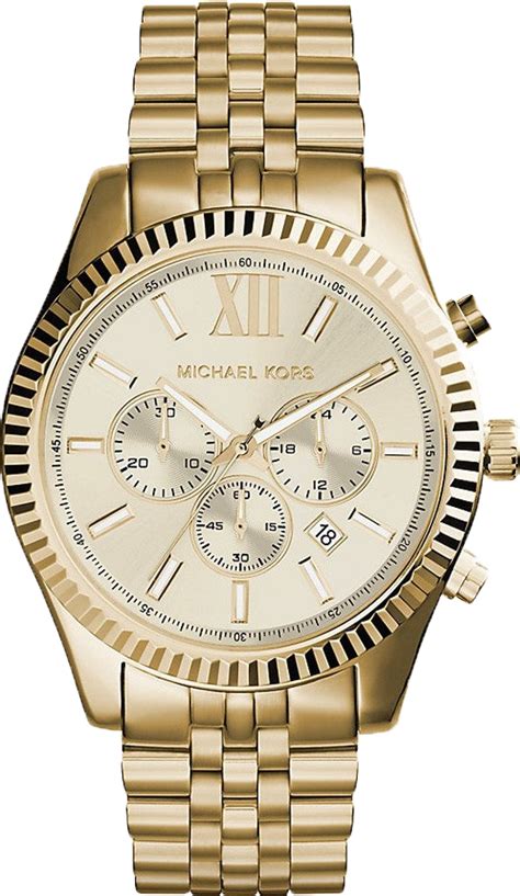 michael kors lexington 2 gold|Michael Kors lexington gold.